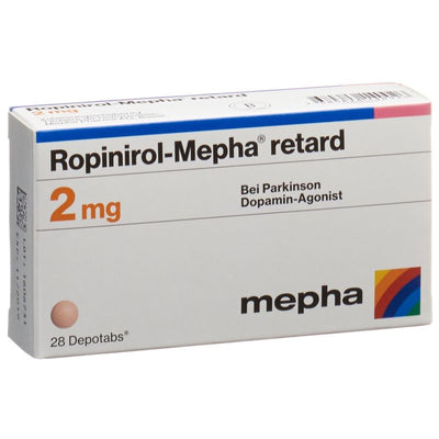 ROPINIROL Mepha retard Depotabs 2 mg 28 Stk