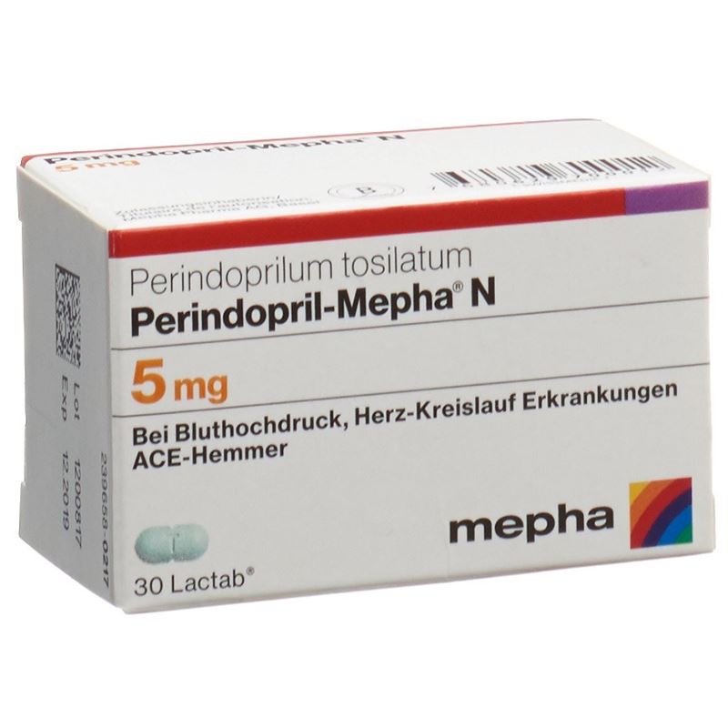 PERINDOPRIL Mepha N Filmtabl 5 mg Ds 30 Stk