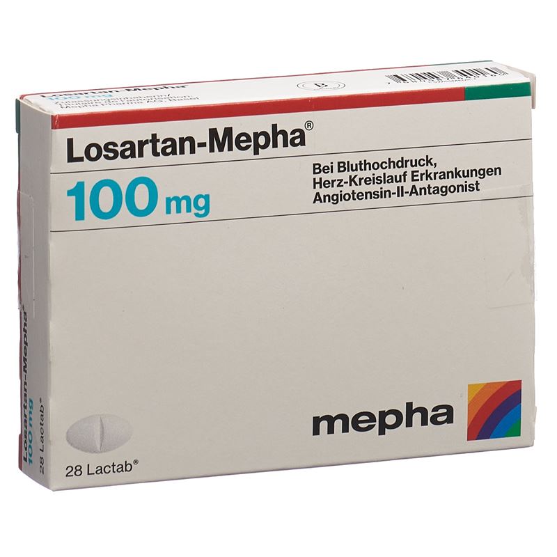 LOSARTAN Mepha Filmtabl 100 mg 28 Stk