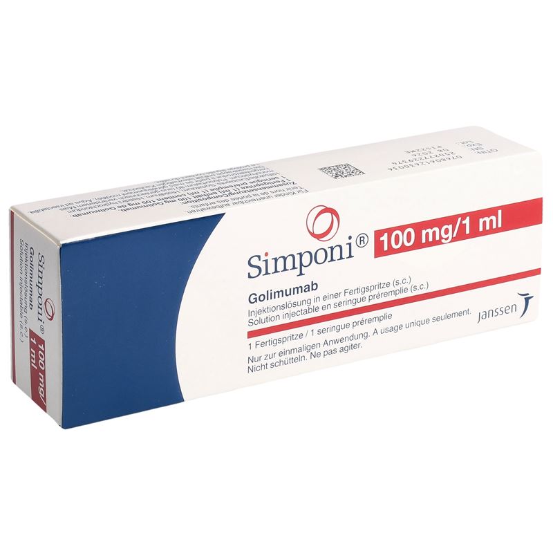 SIMPONI Fertigspritze 100 mg/1ml 1 ml