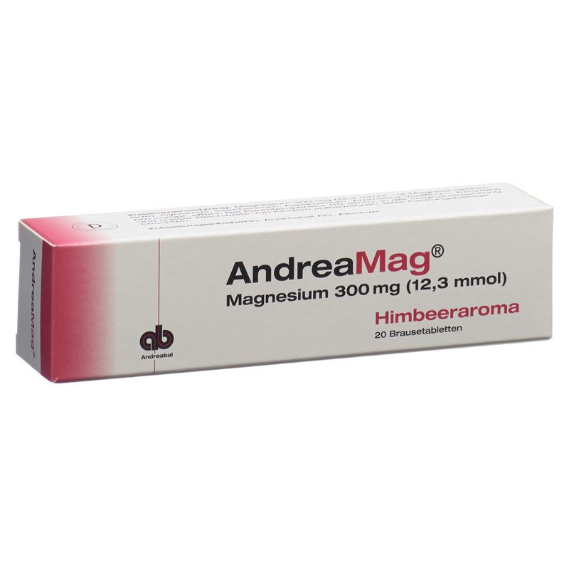 ANDREAMAG 300 mg Himbeeraroma Ds 20 Stk