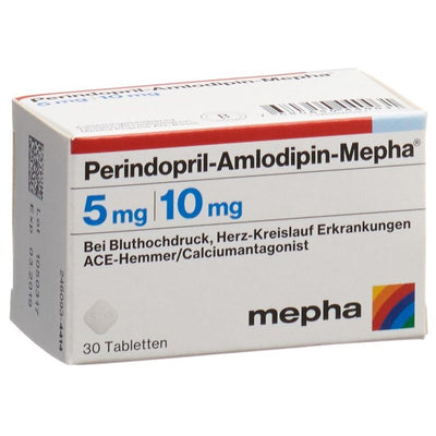 PERINDOPRIL Amlodipin-Mepha Tabl 5mg/10mg 30 Stk