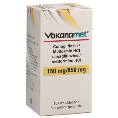 VOKANAMET Filmtabl 150/850 mg Ds 60 Stk