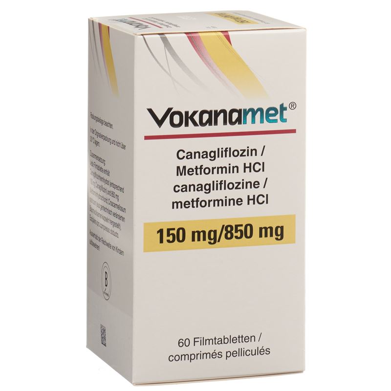 VOKANAMET Filmtabl 150/850 mg Ds 60 Stk