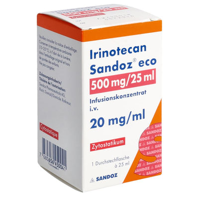IRINOTECAN Sandoz eco 500 mg/25ml Durchstf 25 ml