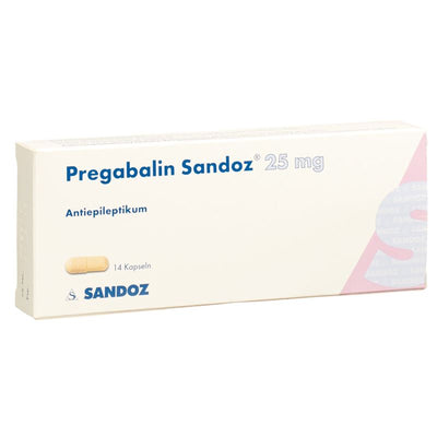 PREGABALIN Sandoz Kaps 25 mg 14 Stk