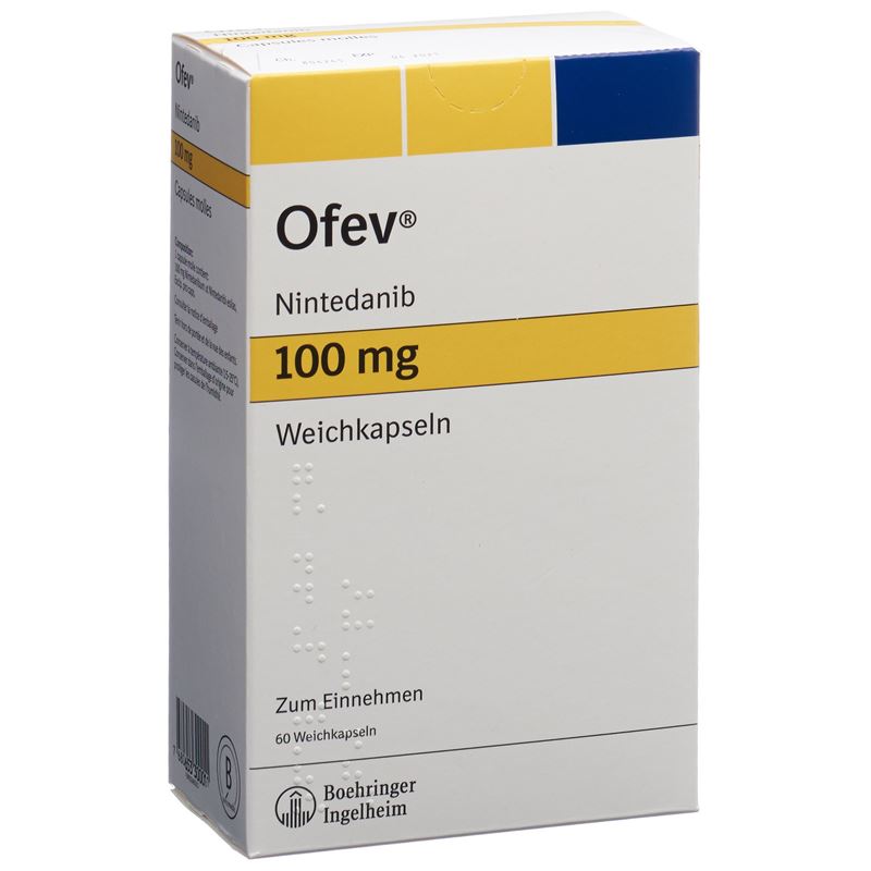 OFEV Weichkaps 100 mg 60 Stk