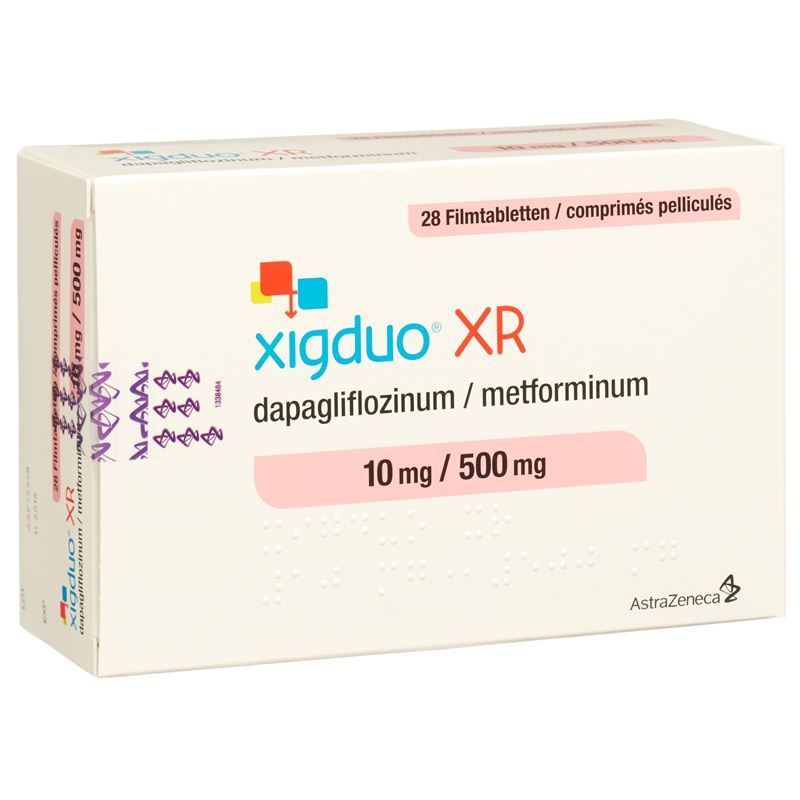 XIGDUO XR Filmtabl 10 mg/500 mg 28 Stk
