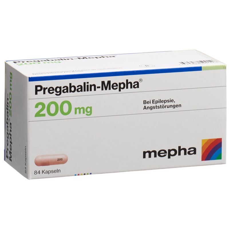PREGABALIN Mepha Kaps 200 mg 84 Stk