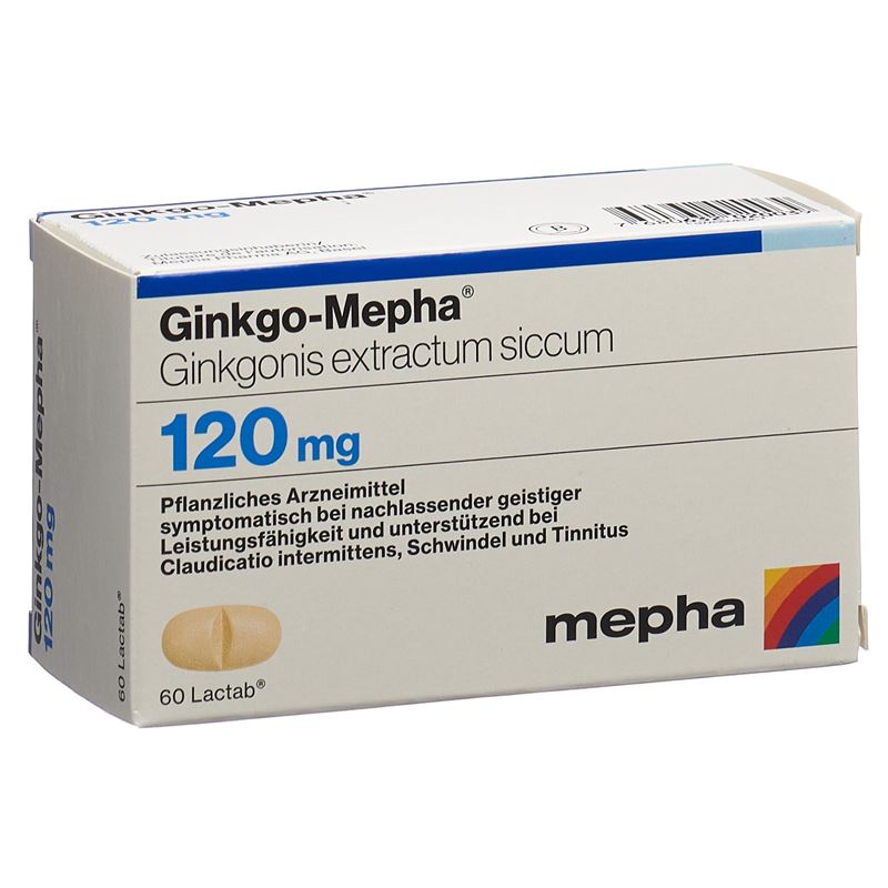 GINKGO Mepha Filmtabl 120 mg 60 Stk