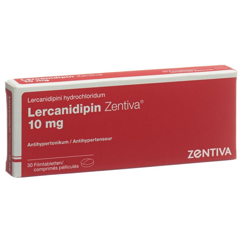 LERCANIDIPIN Zentiva Filmtabl 10 mg 30 Stk