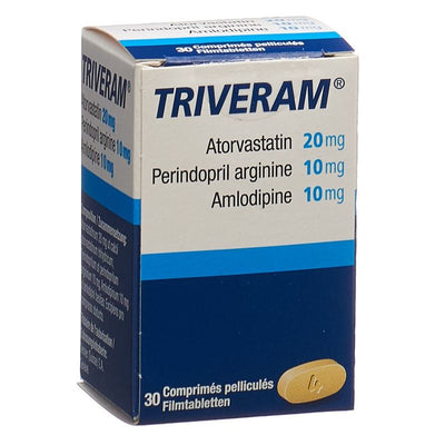 TRIVERAM Filmtabl 20/10/10mg Ds 30 Stk
