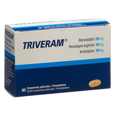 TRIVERAM Filmtabl 20/10/10mg 3 Ds 30 Stk