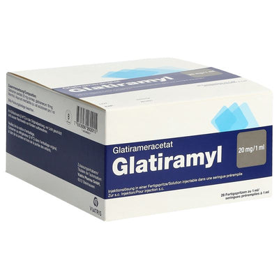 GLATIRAMYL Inj Lös 20 mg/ml 28 Fertspr 1 ml