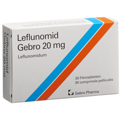 LEFLUNOMID Gebro Filmtabl 20 mg 30 Stk