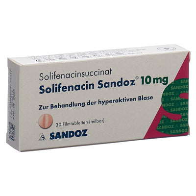 SOLIFENACIN Sandoz Filmtabl 10 mg 30 Stk