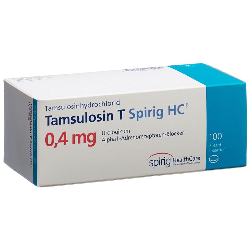 TAMSULOSIN T Spirig HC Ret Tabl 0.4 mg 100 Stk