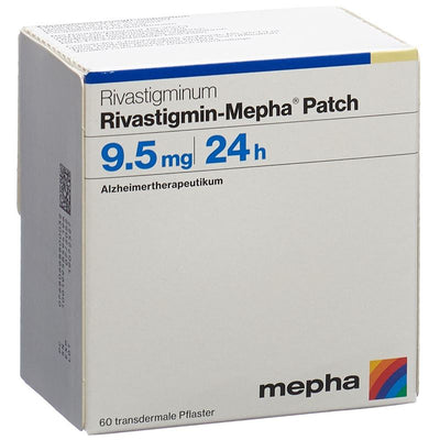 RIVASTIGMIN Mepha Patch 9.5 mg/24h Btl 60 Stk