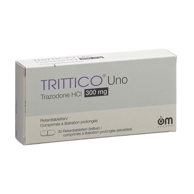 TRITTICO Uno Ret Tabl 300 mg 30 Stk