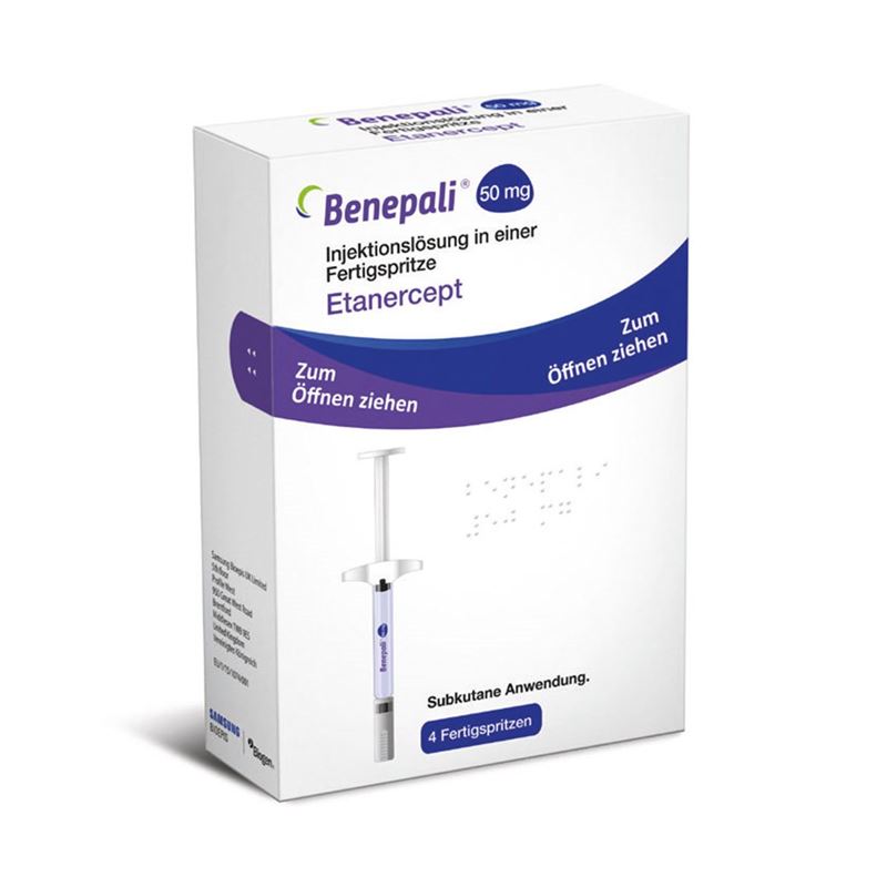 BENEPALI Inj Lös 50 mg/ml Fertigspr 4 x 1 ml