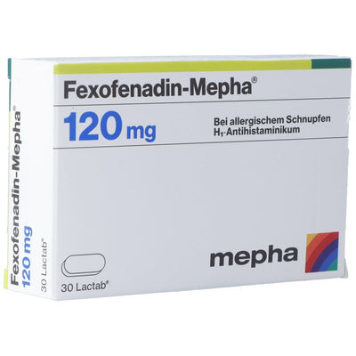 FEXOFENADIN Mepha Filmtabl 120 mg 30 Stk