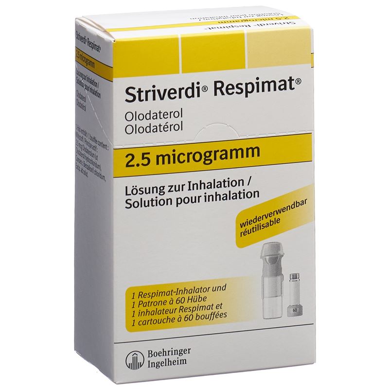 STRIVERDI Respimat 2.5 mcg/Hub wiederve 60 Dos