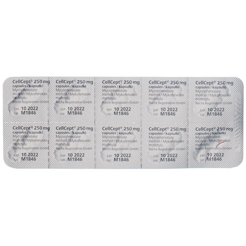 CELLCEPT (PI) Kaps 250 mg 100 Stk - CONTENTBACK