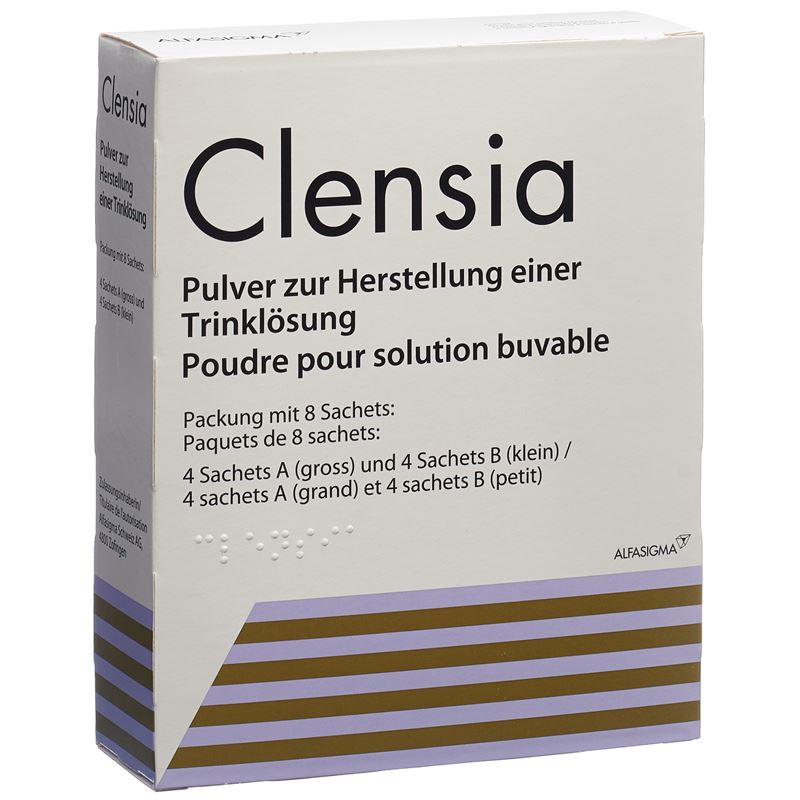CLENSIA Plv Btl 8 Stk
