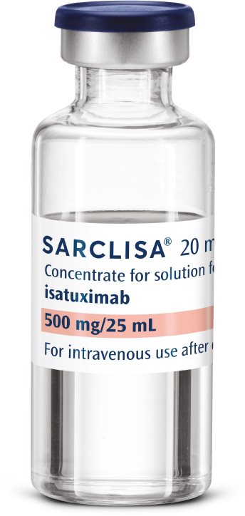 SARCLISA Inf Konz 500 mg/25ml Durchstf 25 ml