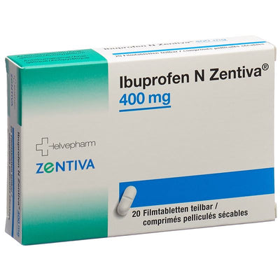 IBUPROFEN N Zentiva Filmtabl 400 mg 20 Stk
