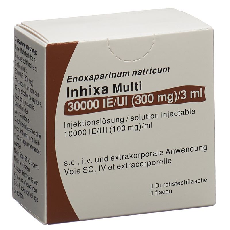 INHIXA MULTI Inj Lös 300 mg/3ml Durchstf 3 ml