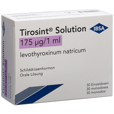 TIROSINT Solution 175 mcg 30 Amp 1 ml