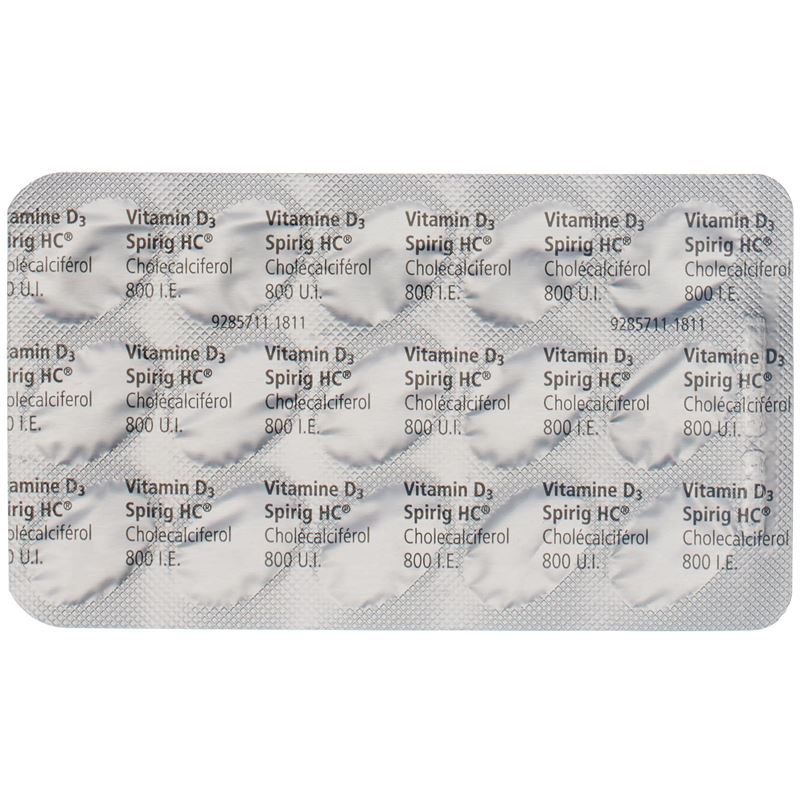 VITAMIN D3 Spirig HC Kaps 800 IE 30 Stk - CONTENTBACK