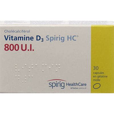 VITAMIN D3 Spirig HC Kaps 800 IE 30 Stk - PICBACKTOP