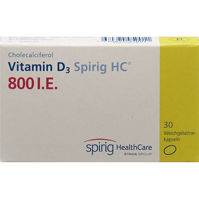 VITAMIN D3 Spirig HC Kaps 800 IE 30 Stk - PICFRONTTOP