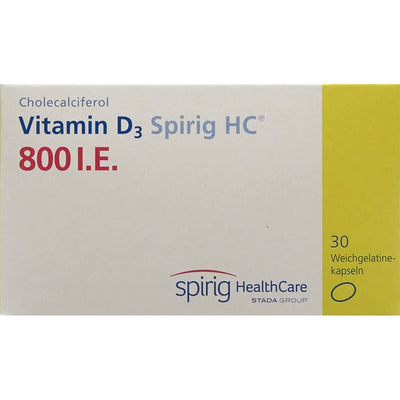 VITAMIN D3 Spirig HC Kaps 800 IE 30 Stk - PICFRONT