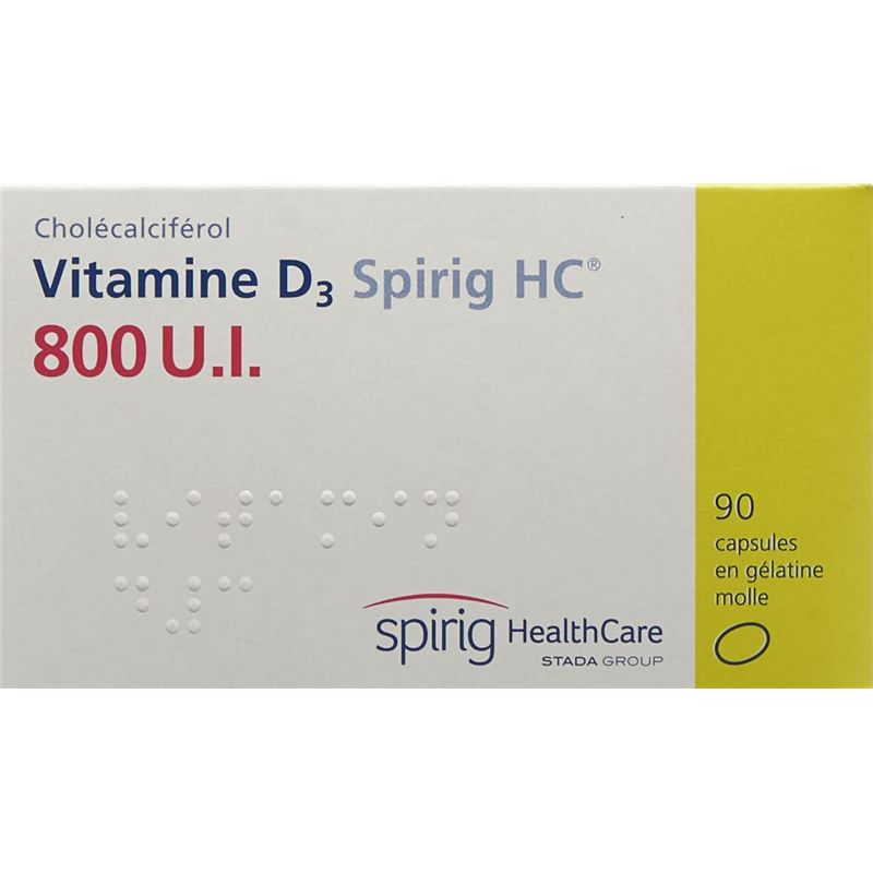 VITAMIN D3 Spirig HC Kaps 800 IE 90 Stk - PICBACK