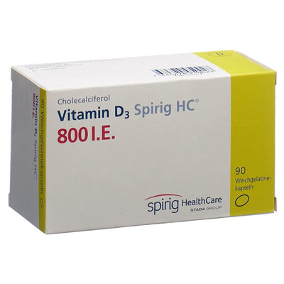 VITAMIN D3 Spirig HC Weichkaps 800 IE 90 Stk