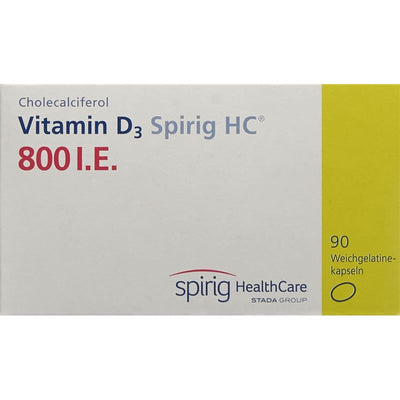 VITAMIN D3 Spirig HC Kaps 800 IE 90 Stk - PICFRONT