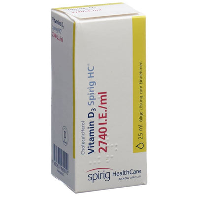VITAMIN D3 Spirig HC 2740 IE/ml ölige Lös Fl 25 ml
