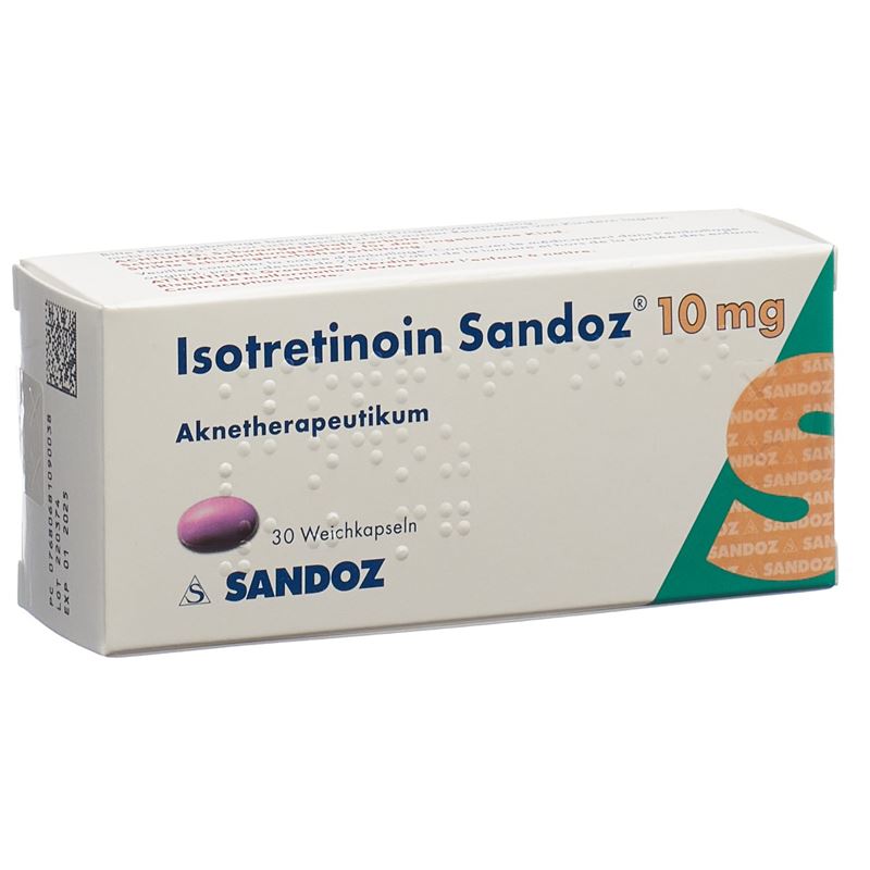 ISOTRETINOIN Sandoz Solucaps 10 mg 30 Stk