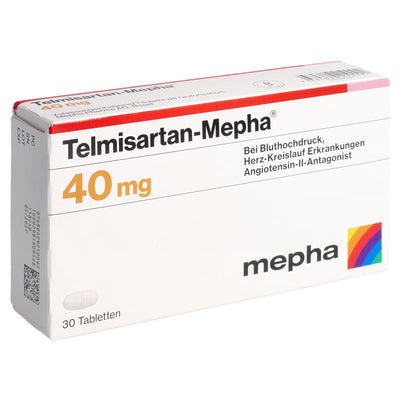 TELMISARTAN Mepha Tabl 40 mg 30 Stk