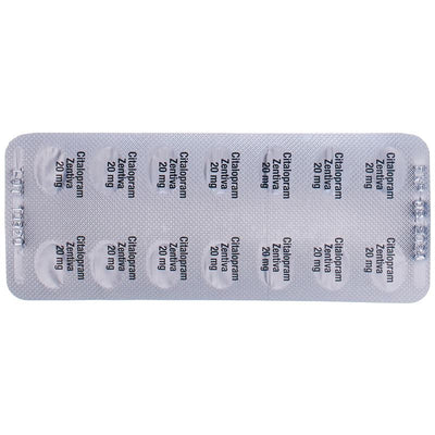 CITALOPRAM Zentiva Filmtabl 20 mg (neu) 28 Stk - CONTENTBACK