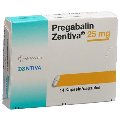 PREGABALIN Zentiva Kaps 25 mg 14 Stk