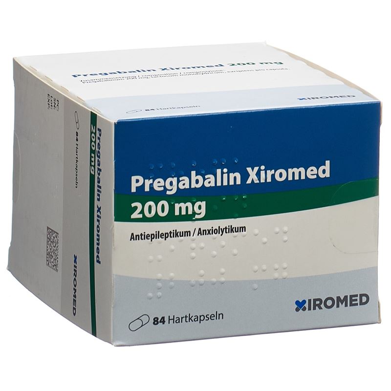 PREGABALIN Xiromed Kaps 200 mg 84 Stk