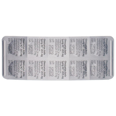 OLMESARTAN AMLO Spirig HC 20/5mg (neu) 100 Stk - CONTENTBACK