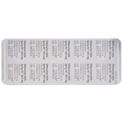OLMESARTAN AMLO Spirig HC 40/5mg (neu) 100 Stk - CONTENTBACK