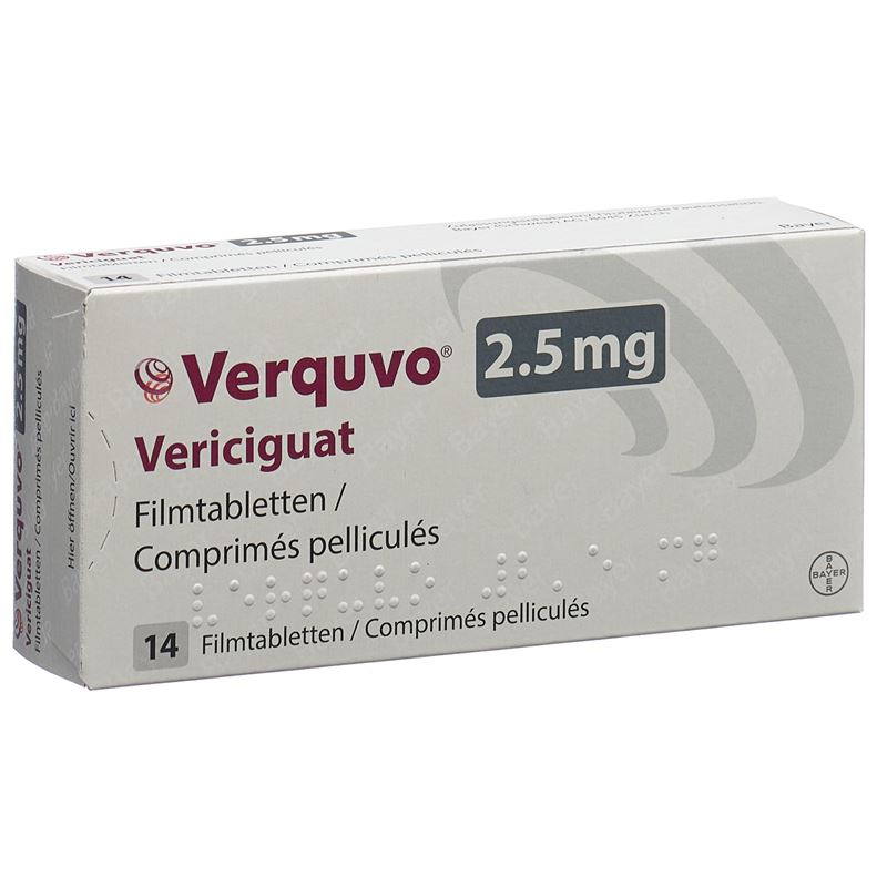 VERQUVO Filmtabl 2.5 mg 14 Stk