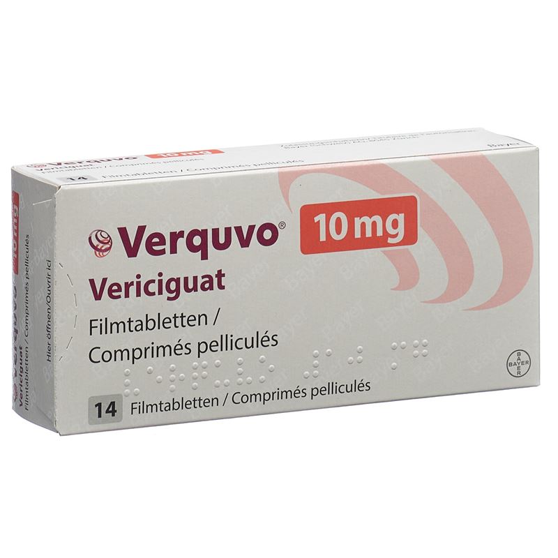 VERQUVO Filmtabl 10 mg 14 Stk