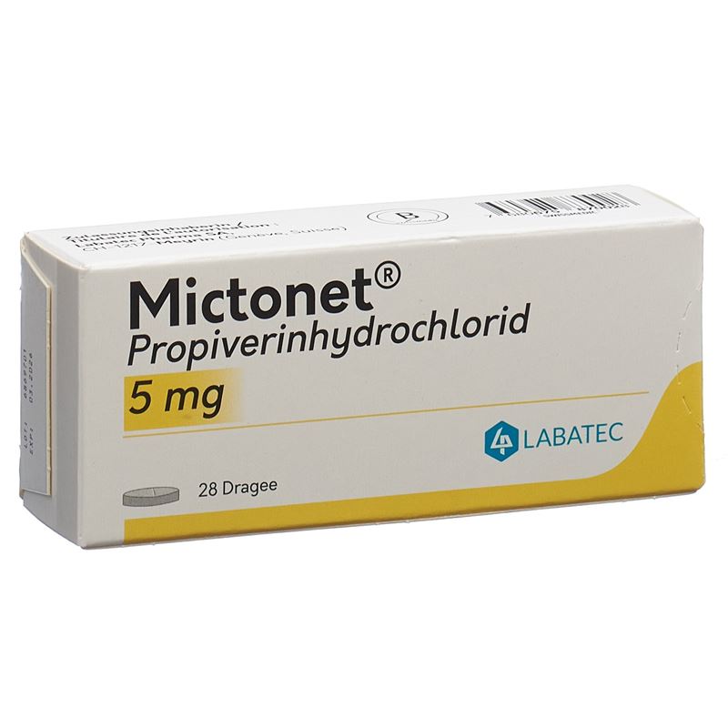 MICTONET Drag 5 mg 28 Stk